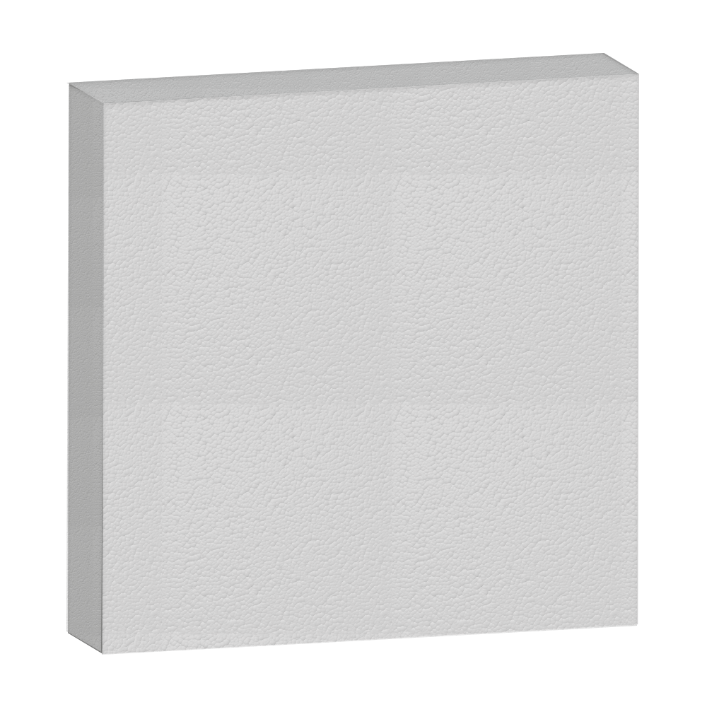 Bloco de EPS Laminado 1F Comprimento 1000MM, Largura 1000MM, Espessura 60MM.
