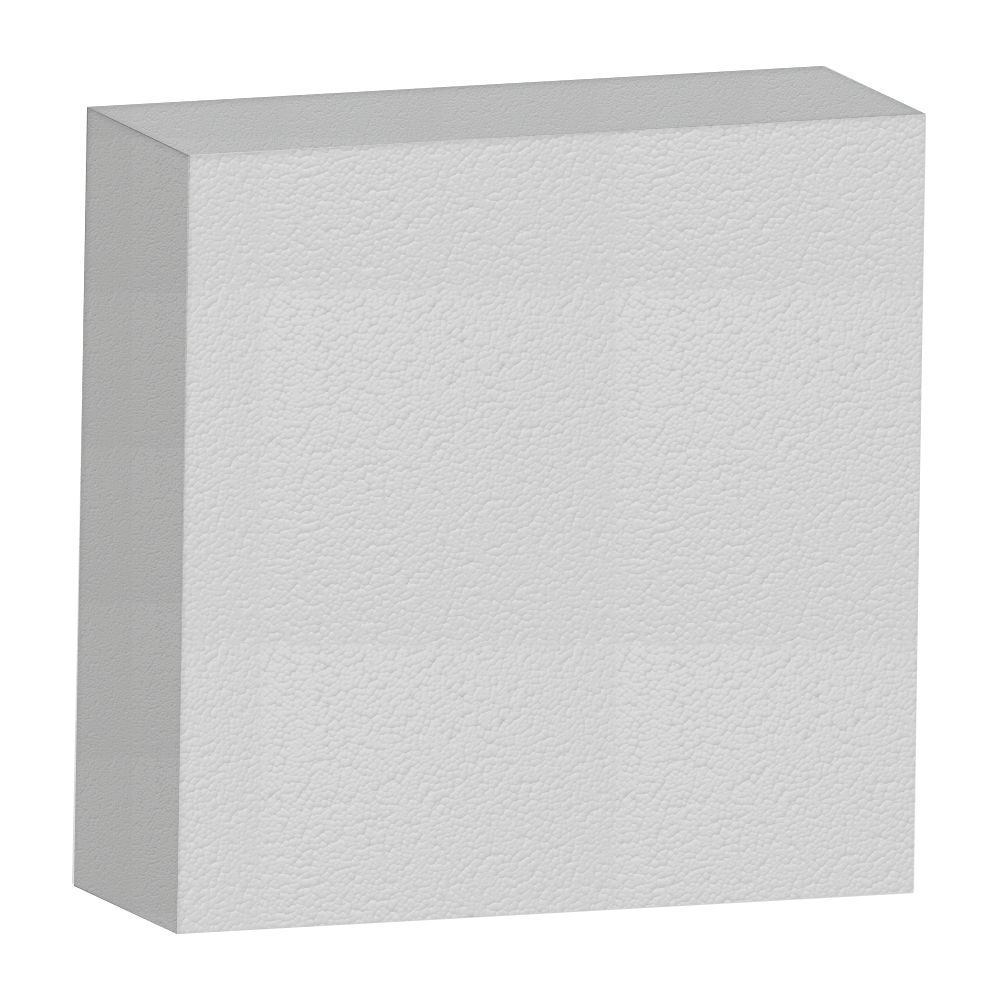 Bloco de EPS Laminado 1F Comprimento 1000MM, Largura 1000MM, Espessura 100MM