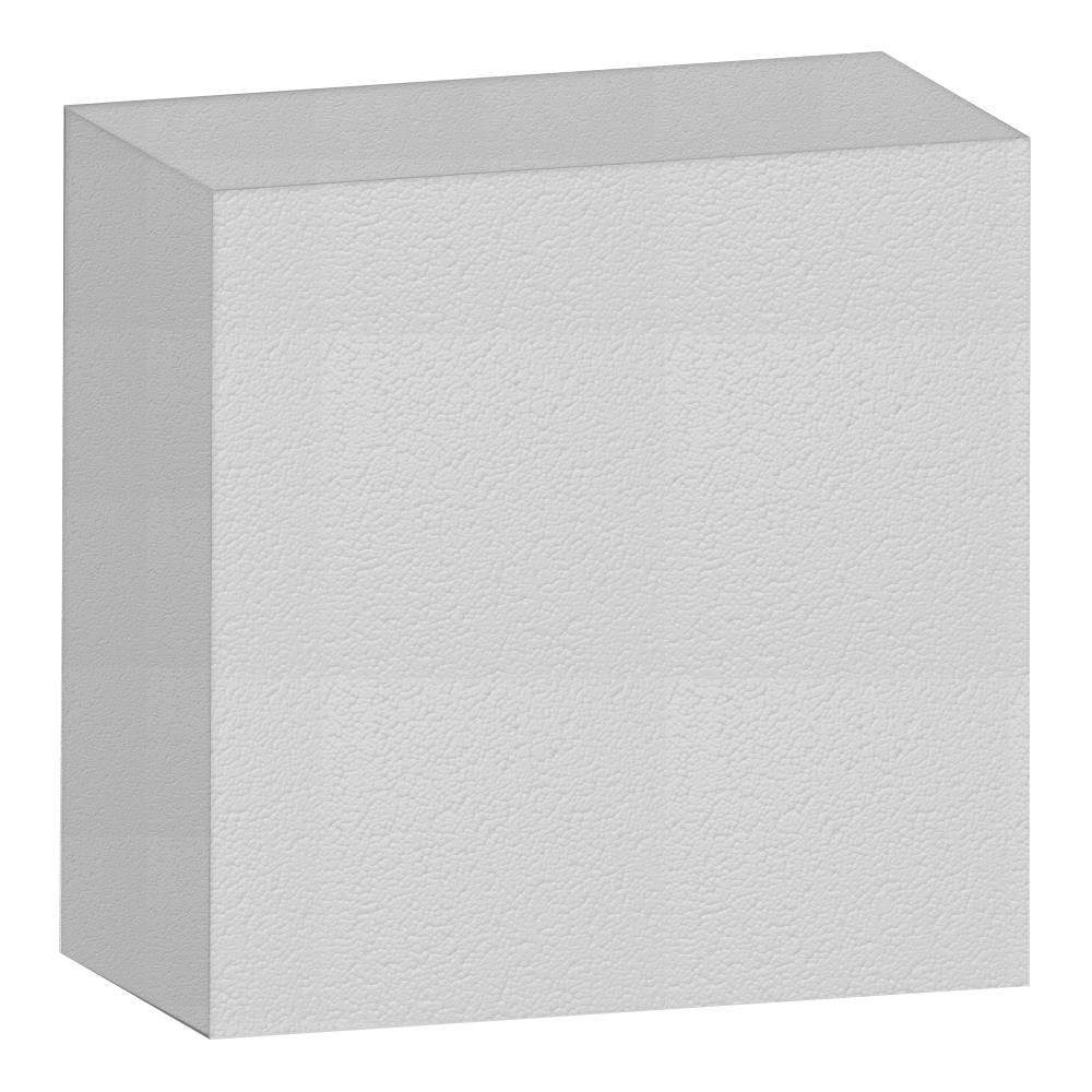 Bloco de EPS Laminado 1F Comprimento 1000MM, Largura 1000MM, Espessura 150MM