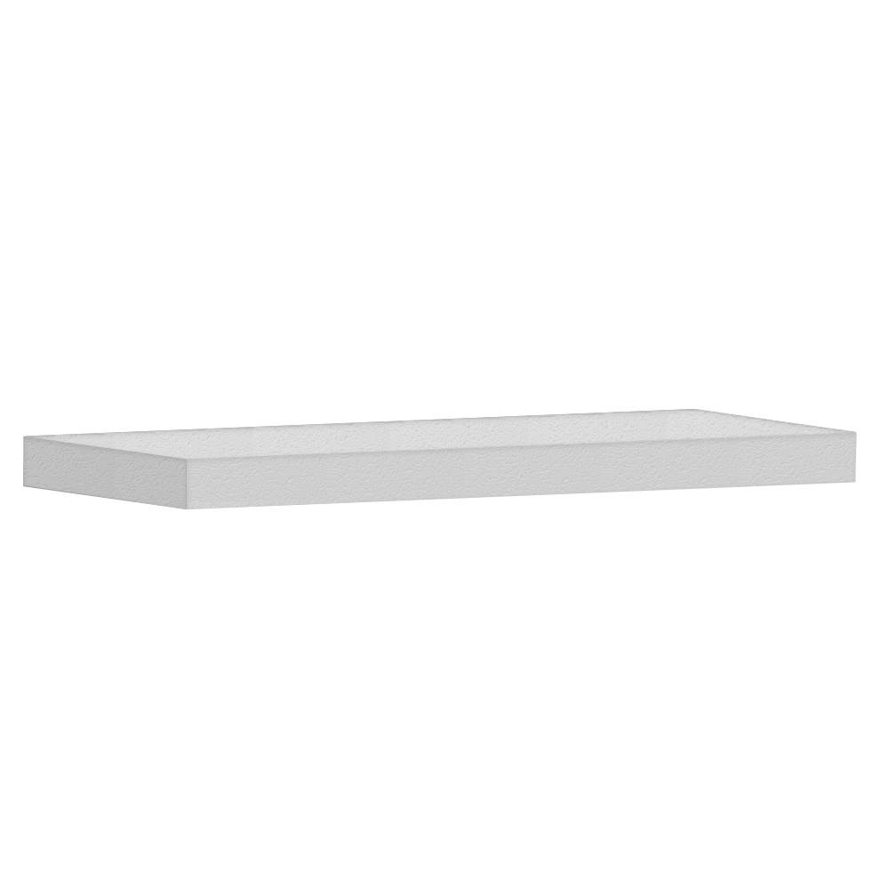 Chapa de EPS Densidade 1F Comprimento 1000mm, Largura 500mm, Espessura 25mm. Pacote com 11 Unidades