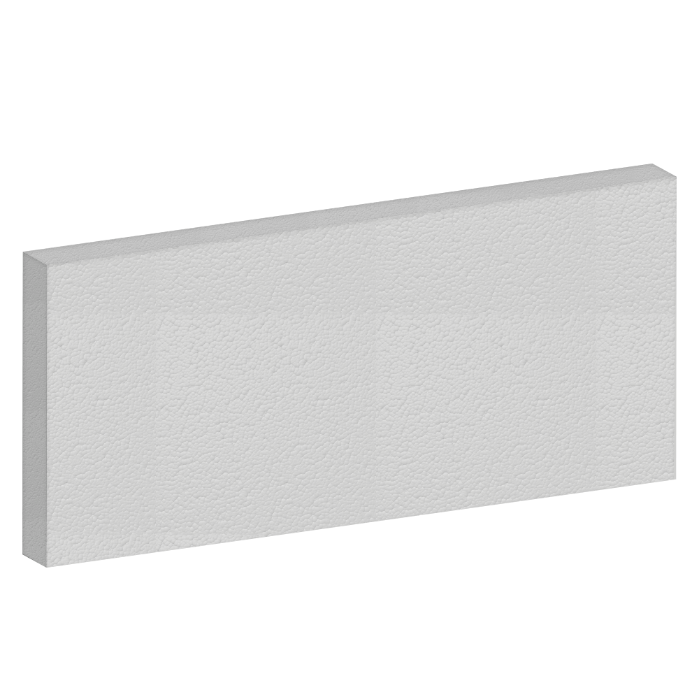 Placa de EPS Densidade 1F - Comprimento 1243MM, Largura 618MM, Espessura 30MM