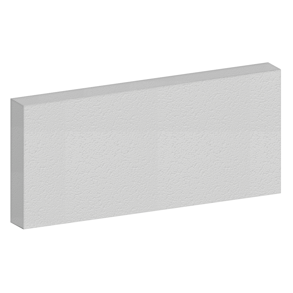 Placa de EPS Densidade 1F - Comprimento 1243MM, Largura 618MM, Espessura 40MM