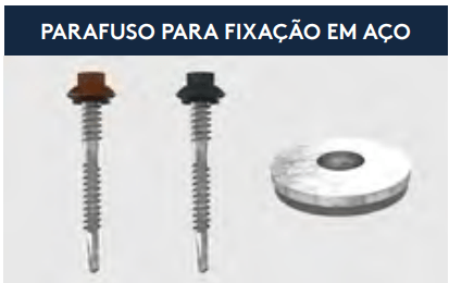 PARAFUSO PARA FIXAÇÃO EM AÇO TELHA RESIDENCE - GRAFITE CRISTAL - PB12.1/4-14 X 2 P4
