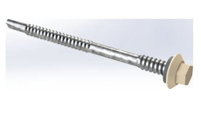 Parafuso para Fixação em Aço - PB 12.1/4-14 X 4 P4 - Cor Marfim