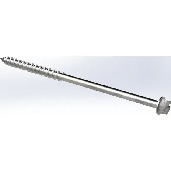 Parafuso para Fixação em Madeira - Trapezoidal - M6 X 100MM SEXT. 5/16