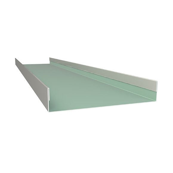 Perfil em formato de U 19MM x 100MM x 19MM- Peça com 3 MT