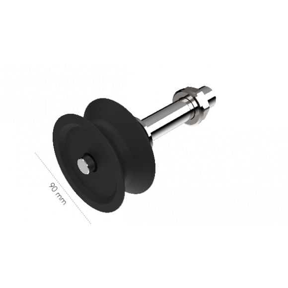 Roldana Plástica Universal para Portas de Correr Frigoríficas Kingspan Isoeste