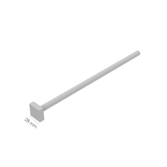 Parafuso de Nylon para Fixação do Marco da Porta Frigorífica em Painéis ou Alvenaria - 300mm