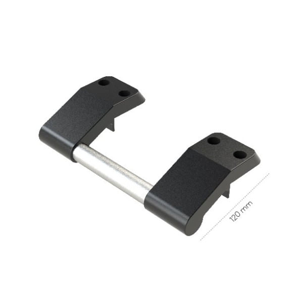 Puxador Fixo Externo Reto para Porta de Correr Frigorífica