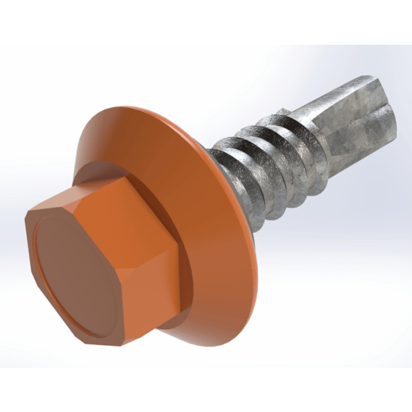Parafuso para Fixação em Aço - PB 12 - 14 X 3/4" P3 - RAL8023