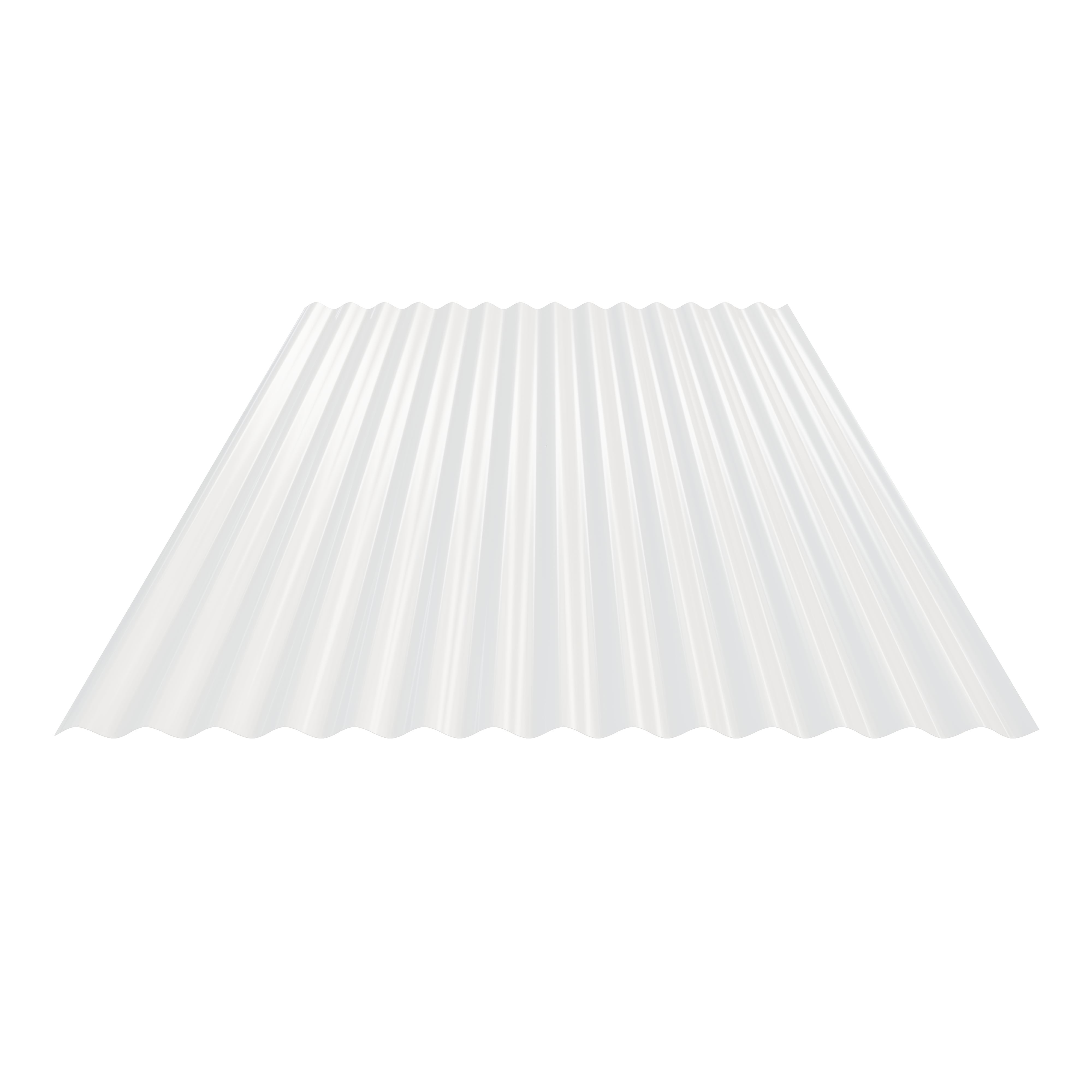 Telha Metálica Ondulada OND-17 Branco Neve Primer – 0,43 mm em Aço Galvalume